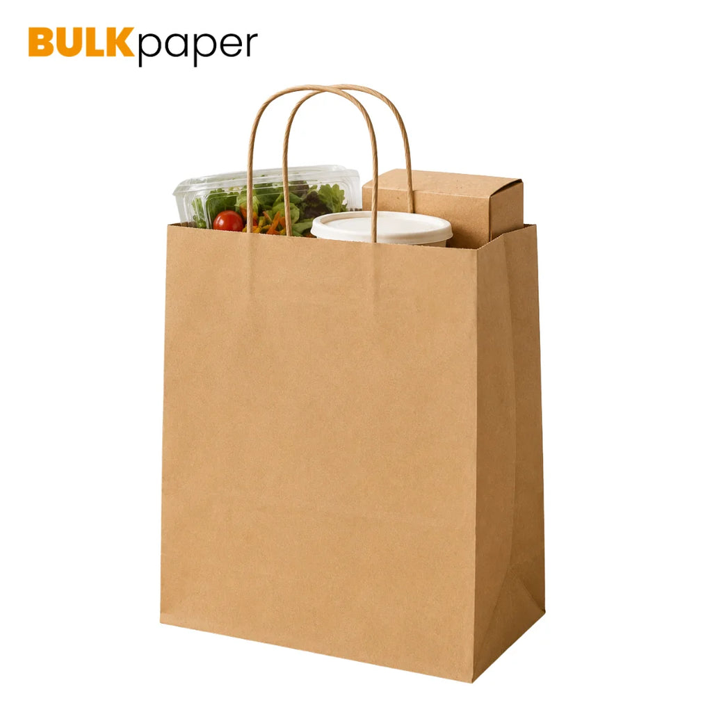 Kraft Paper Bag – (SO25) 250X365X100/HND