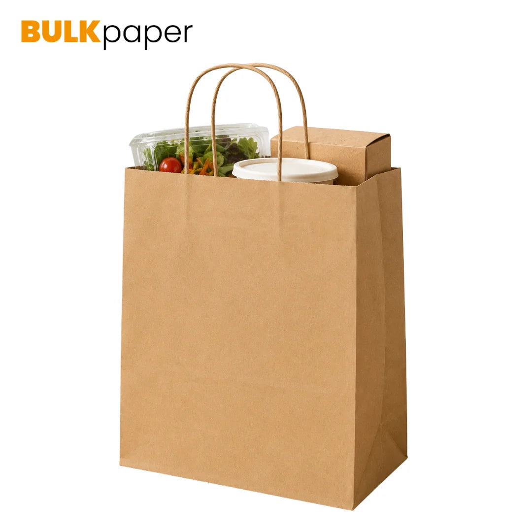 Kraft Paper Bag – (SO25) 250X365X100/HND