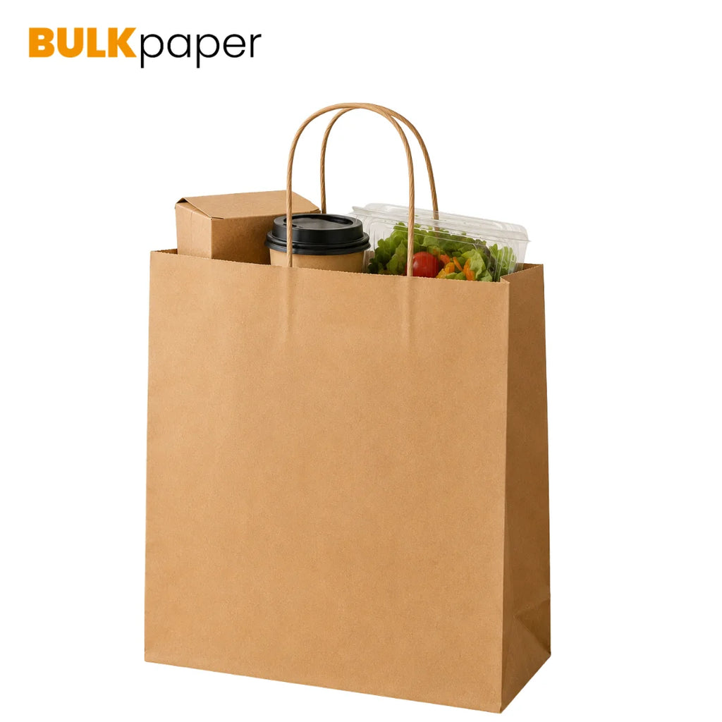 Kraft Paper Bag – (SO40) 280X360X15/HND